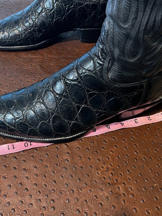 Murga Boot Co. Giant American Alligator Cowboy Boots in Men\'s Size 11D main image 6